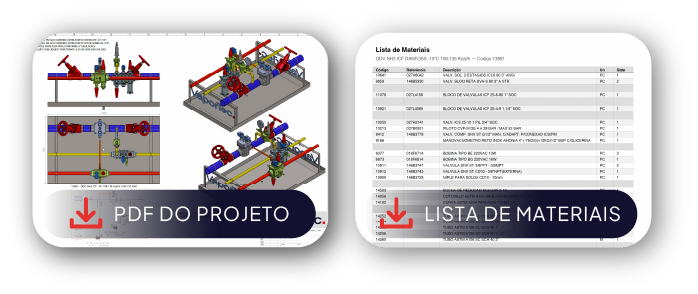PDF do projeto e lista de materiais